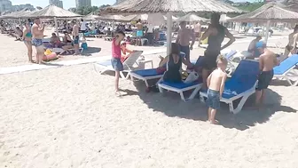 Part 2 Chia Beach 4K, splendor in the sun  4K video, Bikini Beach,  Constanta, Mamaia Beach.