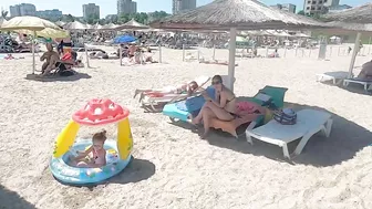 Part 2 Chia Beach 4K, splendor in the sun  4K video, Bikini Beach,  Constanta, Mamaia Beach.