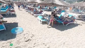 Part 2 Chia Beach 4K, splendor in the sun  4K video, Bikini Beach,  Constanta, Mamaia Beach.