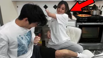 Som Waxed By Girlfriend On Cooking Stream