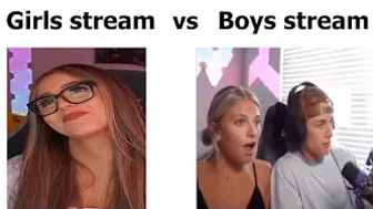 girls stream vs boys stream