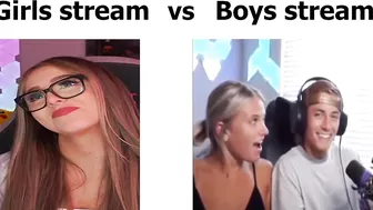 girls stream vs boys stream