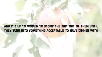 Funny Joke - Woman Are Like Apples On A Tree, The Best Ones Are At The Top