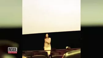 Funny Mom Does Comedy Set in Theater After Projector Breaks