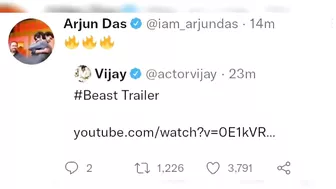 Celebrities Reaction On Beast Trailer | Beast Reaction | Beast Trailer Reaction | Thalapathy Vijay