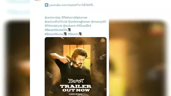 Celebrities Reaction On Beast Trailer | Beast Reaction | Beast Trailer Reaction | Thalapathy Vijay