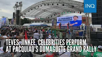 Teves, Jinkee, celebrities perform at Pacquiao’s Dumaguete grand rally