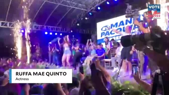 Teves, Jinkee, celebrities perform at Pacquiao’s Dumaguete grand rally