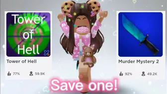 Save One! ???? (Roblox Games) ????