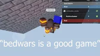 Why Are There Only 2 People In 30V30... (Roblox Bedwars)