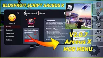 New ???? Arceus X 2.0.7 Blox Fruit Script | Roblox Arceus X 2.0.7 Download | Roblox Mod Menu/Gameplay