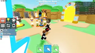 I CRAFTED THE NEW CURSE OF THE PHARAOHS In Roblox Clicker Simulator (Update 13)