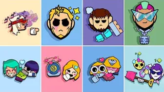 40+ Brawl Stars Pins Art