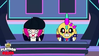 BRAWL STARS ANIMATION - EMZ POP STAR & POCO