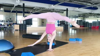 #contortion #yoga headstand - Split - balance | Stretching and Contortion | Yoga Training