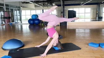 #contortion #yoga headstand - Split - balance | Stretching and Contortion | Yoga Training