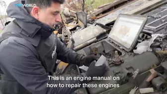 TRT World visits graveyard of Russian tanks destroyed by Ukraine