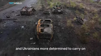 TRT World visits graveyard of Russian tanks destroyed by Ukraine