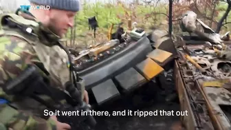 TRT World visits graveyard of Russian tanks destroyed by Ukraine