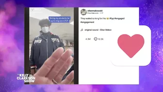 Watch Viral TikTok Of Adorable Student Reactions To Teacher's Surprise Engagement