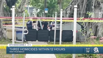 String of homicides rattles West Palm Beach residents