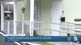 String of homicides rattles West Palm Beach residents