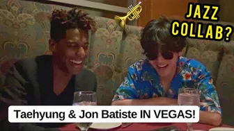 Taehyung Posted Video with Jon Batiste on Instagram!  (BTS V Grammys Las Vegas 방탄소년단]