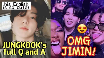 JUNGKOOK's Instagram Full Q and A ENG SUB! Taehyung deleted what?! Megan finally posted BTS selfie!