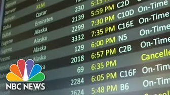 Travel Snags Continue For Passengers After Weekend Of Delays, Cancellations