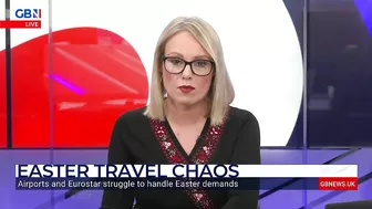 Easter TRAVEL CHAOS wrecks British holidaymakers' plans as more than 100 flights are CANCELLED!