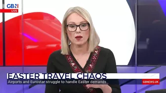 Easter TRAVEL CHAOS wrecks British holidaymakers' plans as more than 100 flights are CANCELLED!