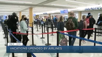 Spring break travel problems plague West Michiganders