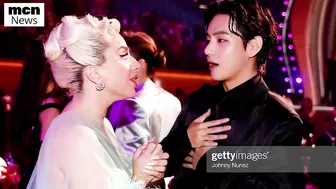 LADY GAGA CRIES After BTS LOSE GRAMMY Reaction To BUTTER Performance MEETING TAEHYUNG v grammys 2022