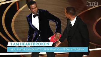 Will Smith Resigns from the Academy After Smacking Chris Rock During Oscars | PEOPLE