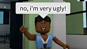 When someone calls you pretty (meme) ROBLOX