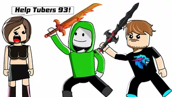 Dream and Mr  Beast vs Jenna on Roblox