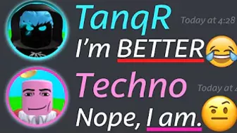 When TanqR Meets Technoblade.. (Roblox BedWARS)