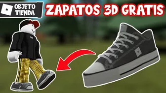 CÓMO CONSEGUIR ZAPATOS 3D *GRATIS* en ROBLOX