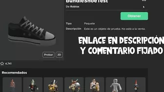 CÓMO CONSEGUIR ZAPATOS 3D *GRATIS* en ROBLOX