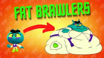 ???? All Brawlers Got Fat ???? Fat Characters in Brawl Stars