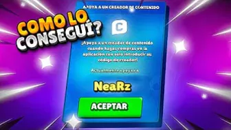 TENEMOS CODIGO DE CREADOR EN BRAWL STARS ``NeaRz``