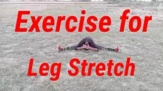 Simple leg stretching for running/पैरों की स्ट्रेचिंग कैसे करें!