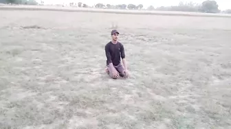 Simple leg stretching for running/पैरों की स्ट्रेचिंग कैसे करें!