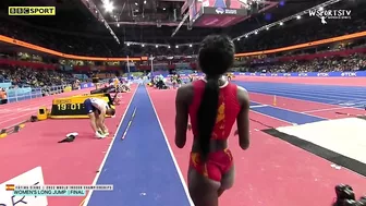 Fatima Diame - Long Jump | 2022 World Indoor Championships