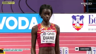 Fatima Diame - Long Jump | 2022 World Indoor Championships