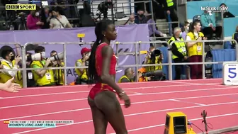 Fatima Diame - Long Jump | 2022 World Indoor Championships