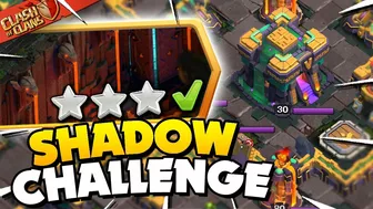 Easily 3 Star Shadow Challenge (Clash of Clans)