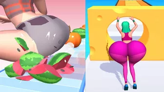 Twerk Blast  vs Twerk Race 3d - All Level NEW UPDATE Gameplay Walkthrough iOS,Android