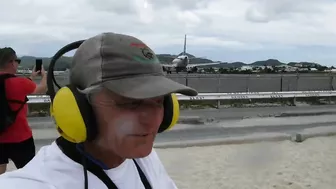 Watch Your Head! Maho Beach!