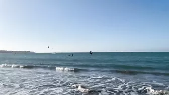 Walking on Cabarete Beach